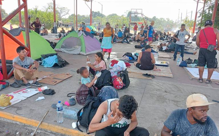 migrantes fueron abandonados por inm luis garcia villagran